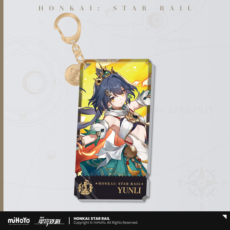 [Official Merchandise] Illustration Series Acrylic Keychains - Destruction Path | Honkai: Star Rail