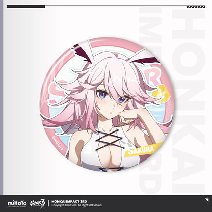 [Official Merchandise] Summer Cruise Series Tinplate Badge Vol.4 | Honkai Impact 3rd