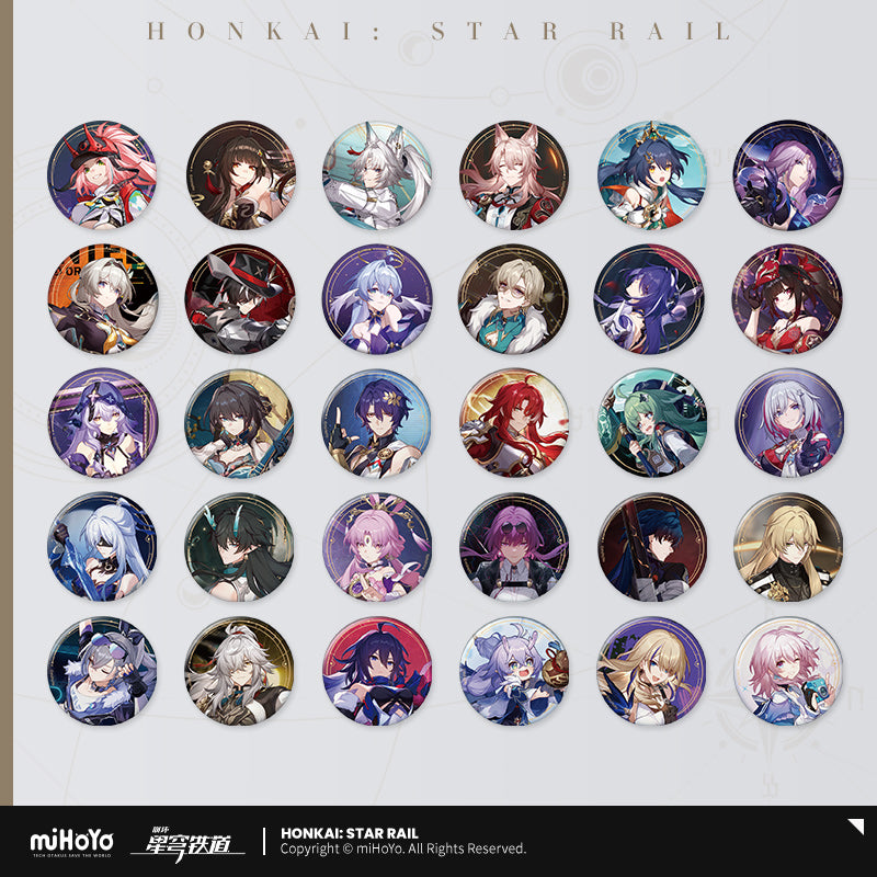 [Official Merchandise] All-Stars Invite Series: Tinplate Badges | Honkai: Star Rail