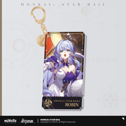 [Official Merchandise] Illustration Series Acrylic Keychains - Harmony Path | Honkai: Star Rail