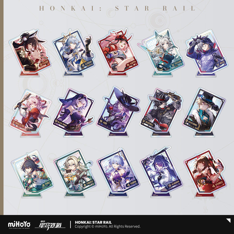 [Official Merchandise] Interstellar Journey Series Acrylic Hangable Standee | Honkai: Star Rail