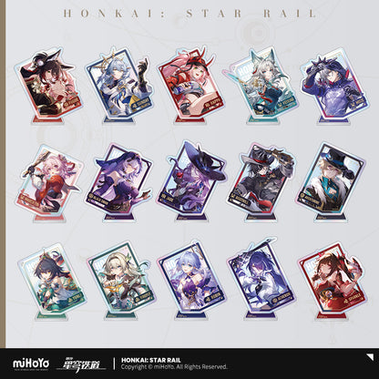 [Official Merchandise] Interstellar Journey Series Acrylic Hangable Standee | Honkai: Star Rail