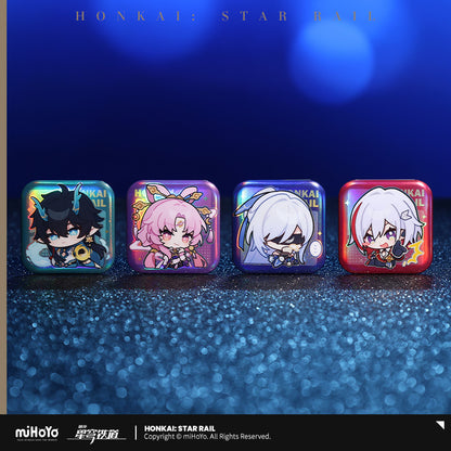 [Pre-Order] Pom-Pom Exhibition Hall Series: Square Badges | Honkai: Star Rail (June 2024)