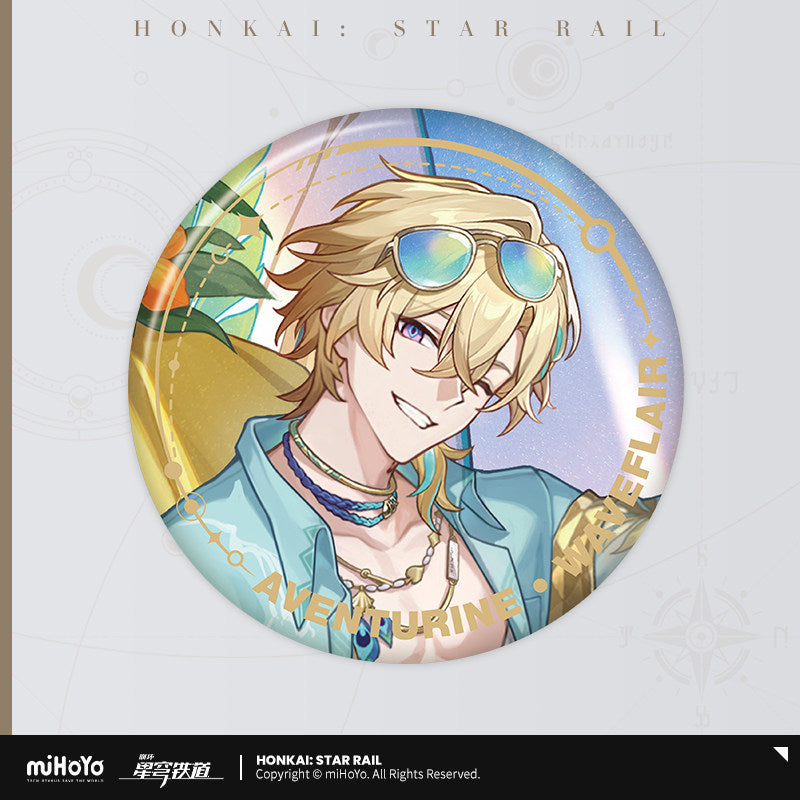 [Official Merchandise] Illustration Series Tinplate Badge - Elation Path | Honkai: Star Rail