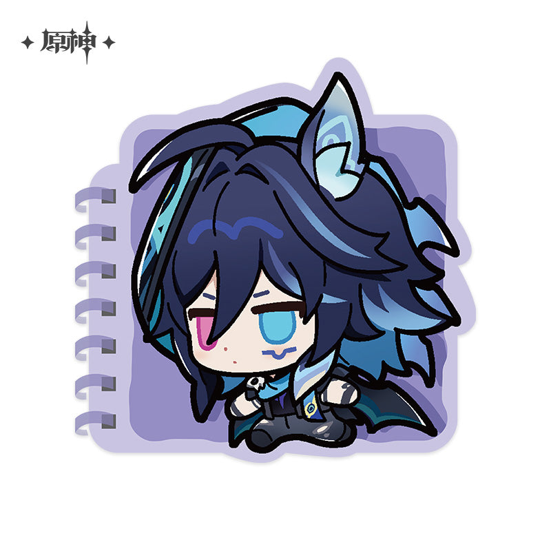 [Official Merchandise] Chibi Emoji Series Spiral Notebook - Natlan | Genshin Impact