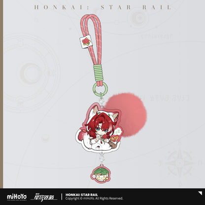 [Official Merchandise] Boys’ Dormitory Series Chibi Acrylic Charm | Honkai: Star Rail