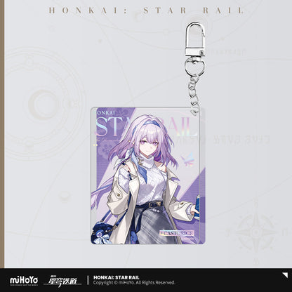 [Official Merchandise] Express Travel Notes Series Acrylic Charm | Honkai: Star Rail