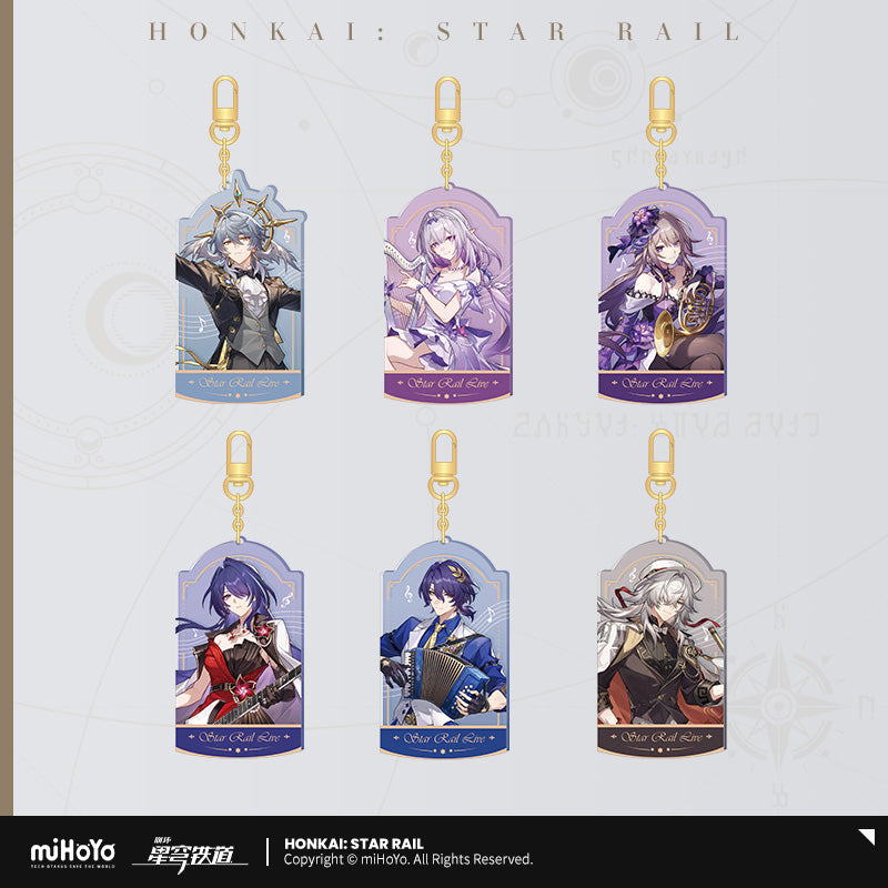 [Official Merchandise] Star Rail LIVE Series Acrylic Charm