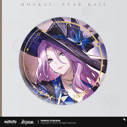 [Official Merchandise] Illustration Series Tinplate Badges - Erudition Path | Honkai: Star Rail