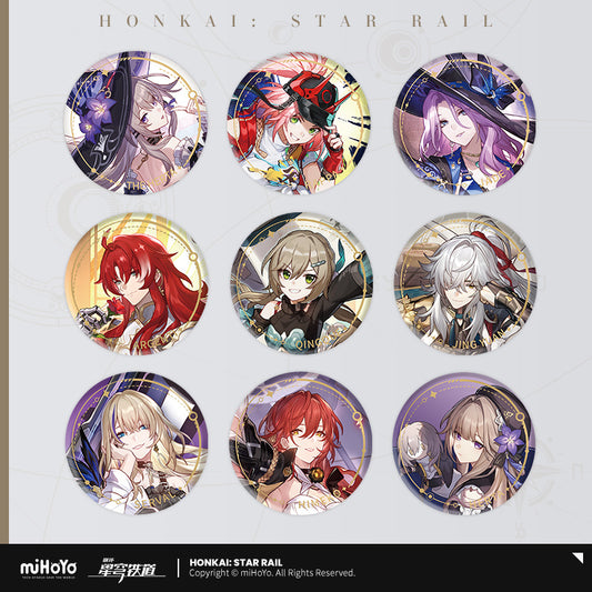 [Official Merchandise] Illustration Series Tinplate Badges - Erudition Path | Honkai: Star Rail