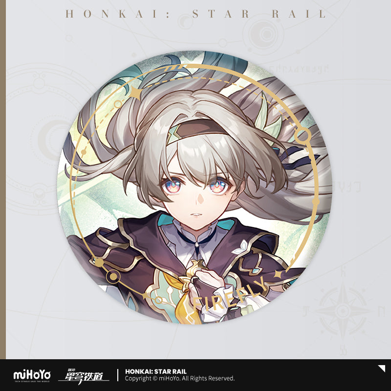 [Official Merchandise] Illustration Series Tinplate Badges - Destruction Path | Honkai: Star Rail