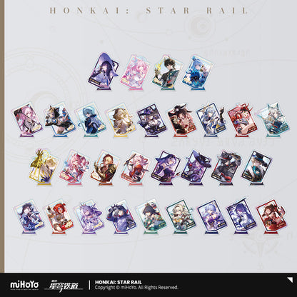 [Official Merchandise] Interstellar Journey Series Acrylic Hangable Standee | Honkai: Star Rail