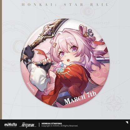 [Official Merchandise] Interstellar Journey Series Tinplate Badge Vol.2 | Honkai: Star Rail