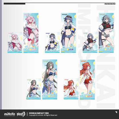 [Pre-Order] Summer Cruise Series Vol.6 Holographic Ticket & Transparent Card Set Blind Box | Honkai Impact 3rd (Within 200 Days)
