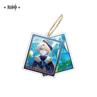 [Official Merchandise] Genshin Impact Theme Series Character Double-Sided Acrylic Keychains