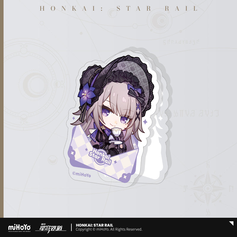 [Official Merchandise] Nameless Medal Series Acrylic Clip | Honkai: Star Rail