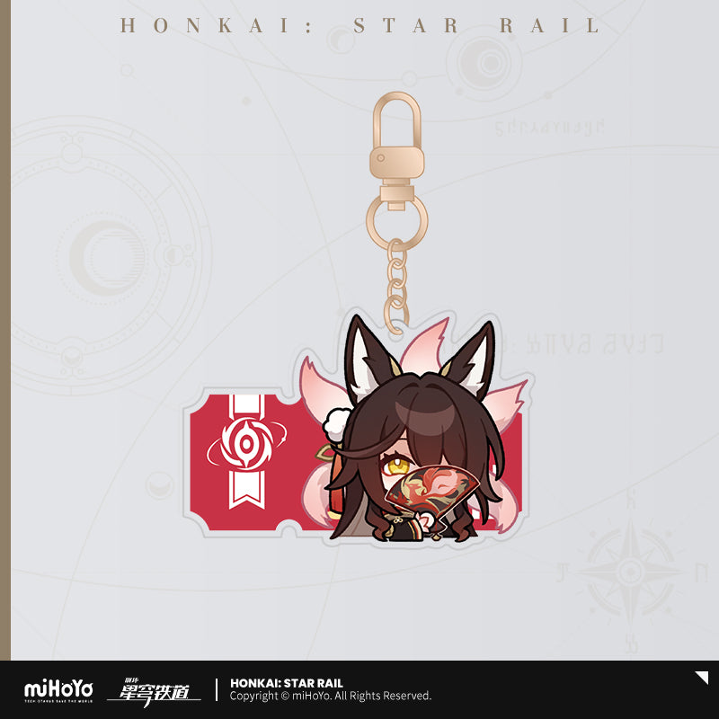 [Official Merchandise] Pom-Pom Exhibition Hall Series: Acrylic Charms | Honkai: Star Rail