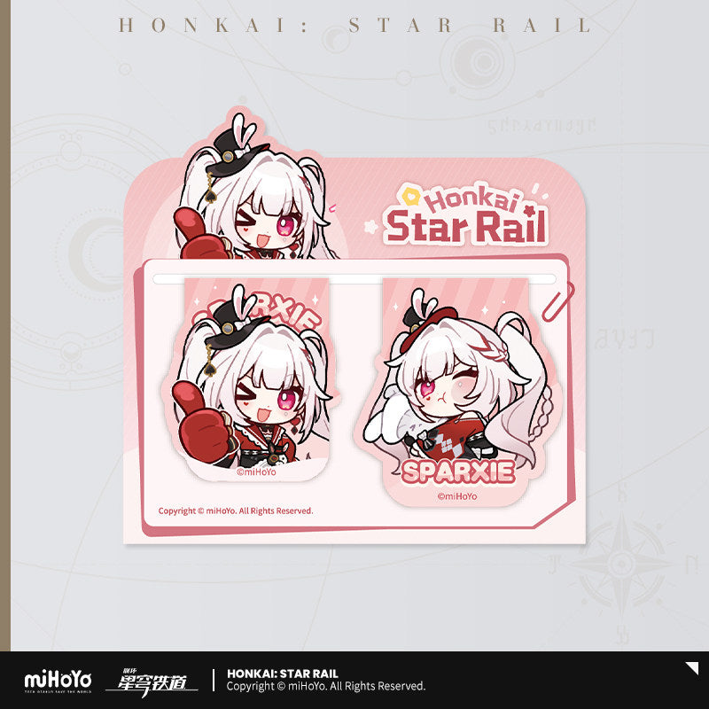 [Official Merchandise] Pom-Pom Gallery Series Soft Magnetic Bookmark Set | Honkai: Star Rail