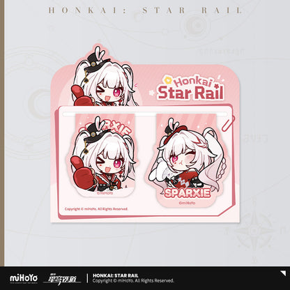 [Official Merchandise] Pom-Pom Gallery Series Soft Magnetic Bookmark Set | Honkai: Star Rail