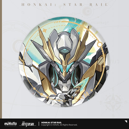 [Official Merchandise] Illustration Series Tinplate Badges - Destruction Path | Honkai: Star Rail