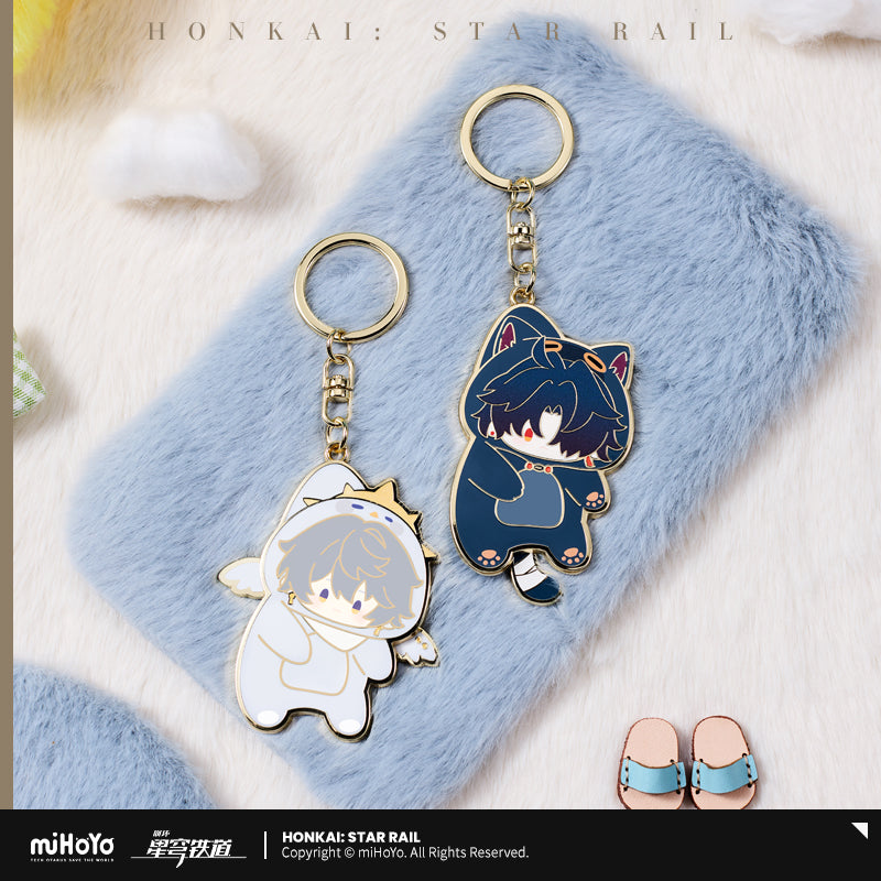 [Official Merchandise] Boys’ Dormitory Series Chibi Metal Charm | Honkai: Star Rail