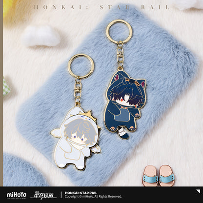 [Official Merchandise] Boys’ Dormitory Series Chibi Metal Charm | Honkai: Star Rail