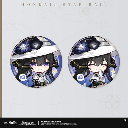 [Official Merchandise] Owlbert’s Reception Room Series Tinplate Badge Set | Honkai: Star Rail