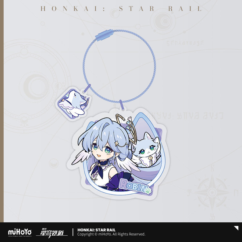 [Official Merchandise] Little Cat Series Acrylic Charm | Honkai: Star Rail