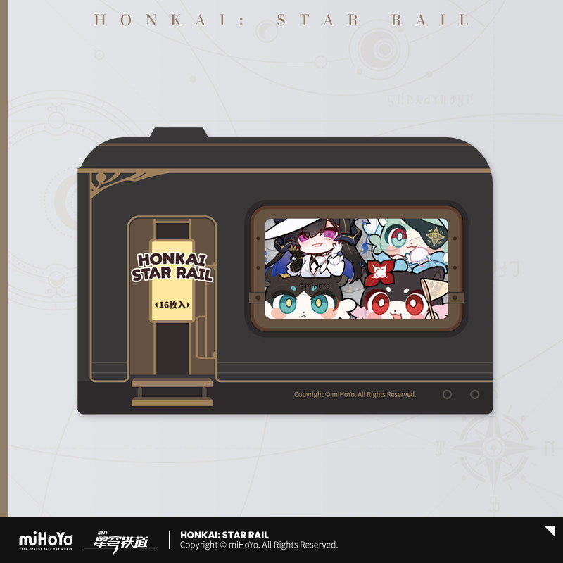 [Official Merchandise] Pom-Pom Gallery Series Chibi Sticker Pack | Honkai: Star Rail