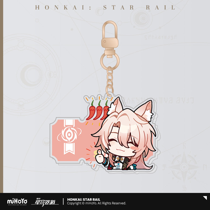 [Official Merchandise] Pom-Pom Exhibition Hall Series: Acrylic Charms | Honkai: Star Rail