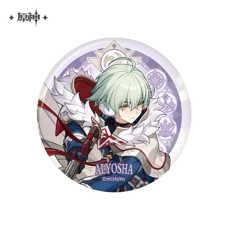 [Pre-Order] Genshin Impact Theme Series Character Badge - Snezhnaya | Genshin Impact (Dec 2026)