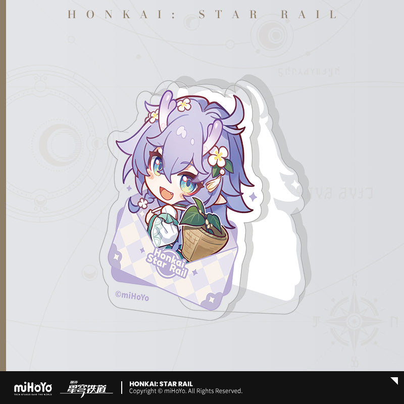 [Official Merchandise] Nameless Medal Series Acrylic Clip | Honkai: Star Rail