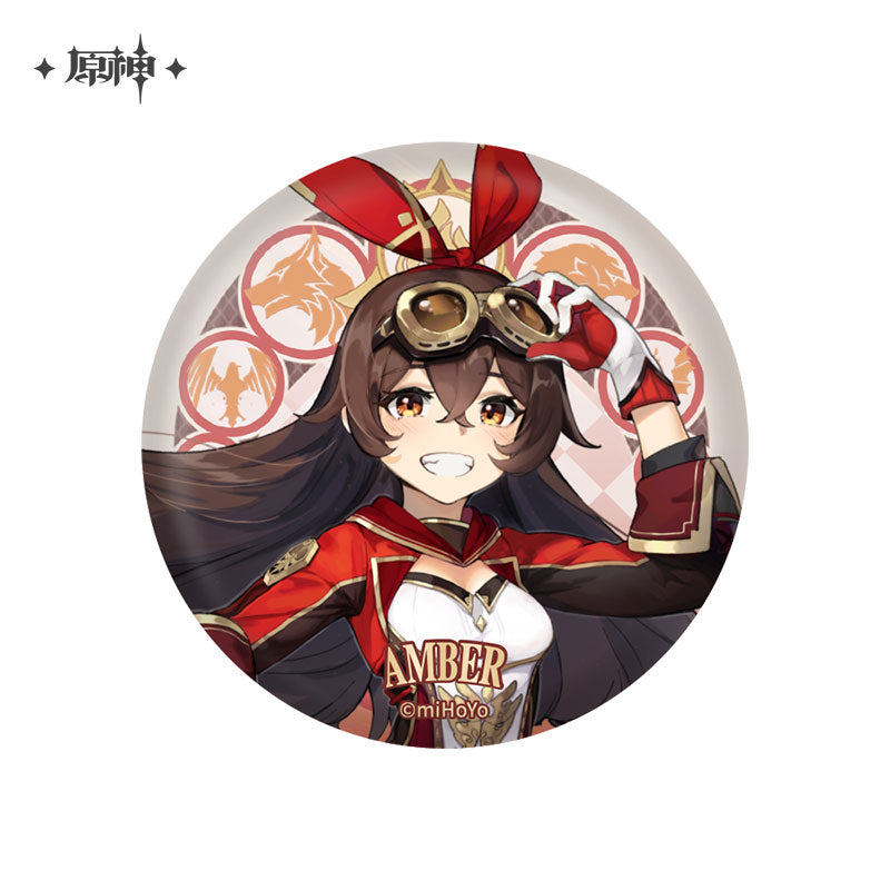 [Pre-Order] Mondstadt City Theme Series Character Badge - New Craft | Genshin Impact
