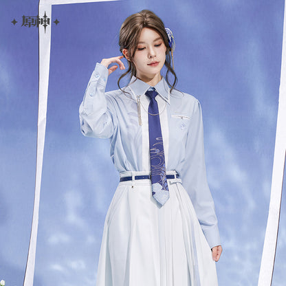 [Pre-Order] Kamisato Ayato Theme Impression Series Color-Block Tie Shirt | Genshin Impact (Jan 2026)