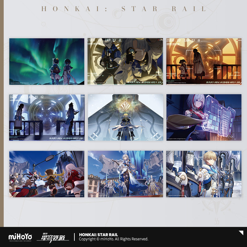 [Pre-Order] The Memories We Share Series Postcard Set | Honkai: Star Rail (Sept 2024)