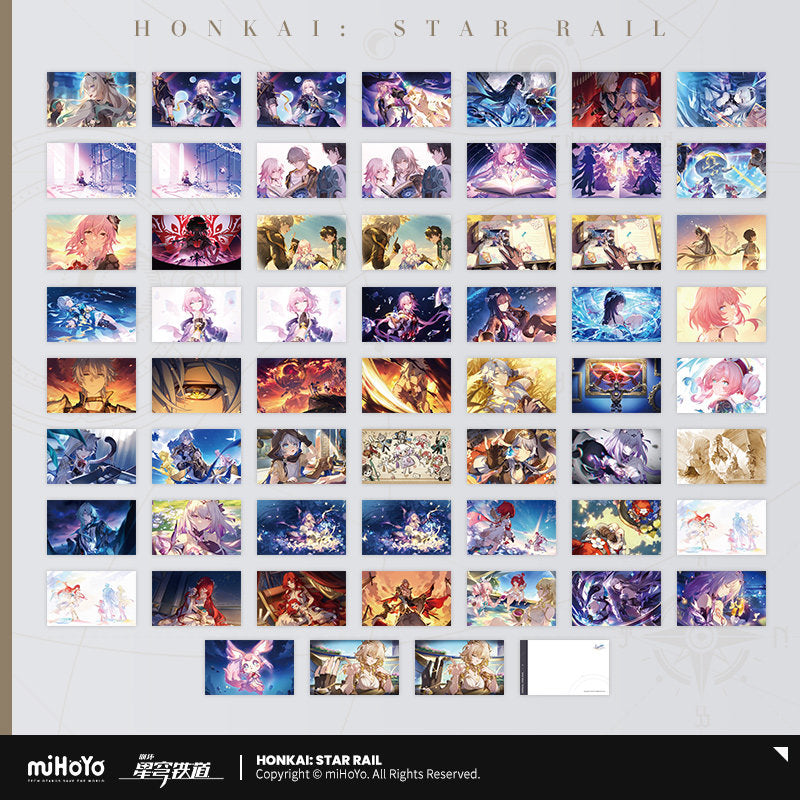 [Official Merchandise] The Memories We Share Series Postcard Set | Honkai: Star Rail