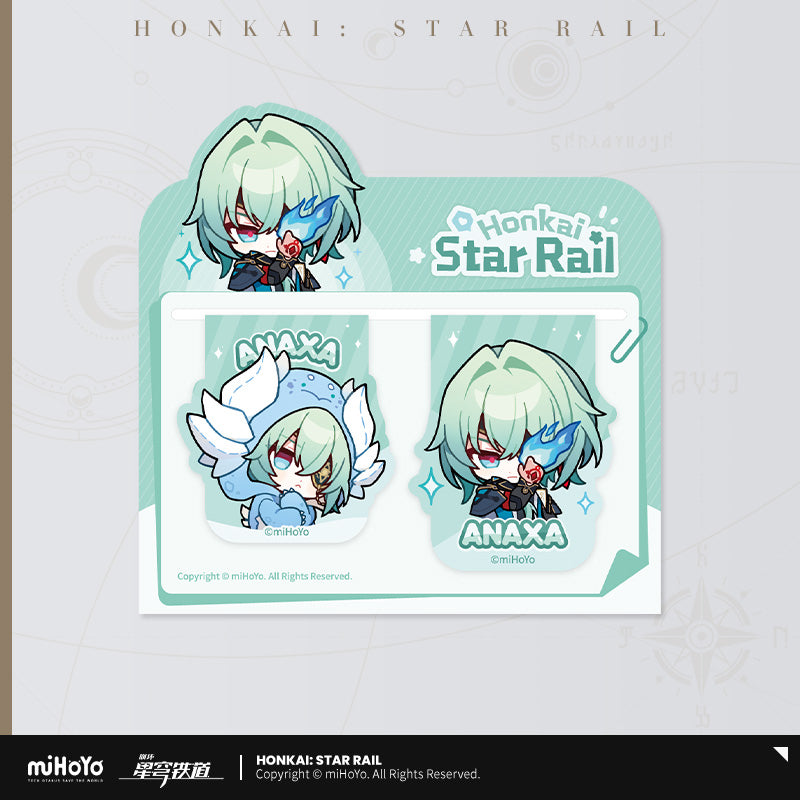 [Official Merchandise] Pom-Pom Exhibition Hall Series Soft Magnetic Bookmark Set | Honkai: Star Rail