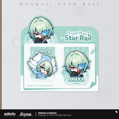 [Official Merchandise] Pom-Pom Exhibition Hall Series Soft Magnetic Bookmark Set | Honkai: Star Rail