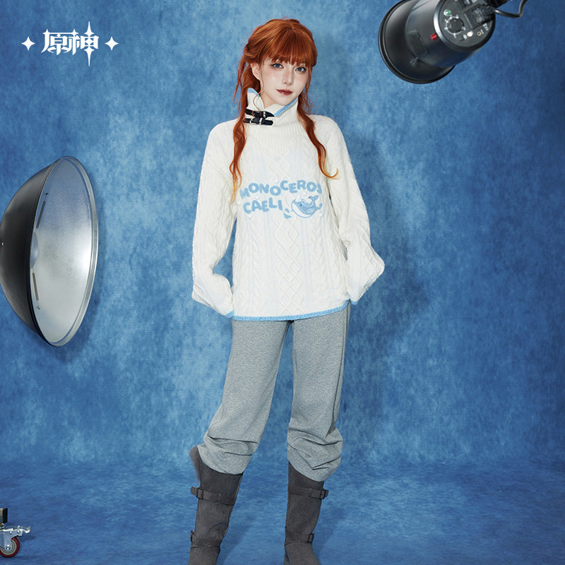 [Pre-Order/Limited] Tartaglia Theme Impression Series Cable Knit Lapel Sweater | Genshin Impact (Aug 2026)