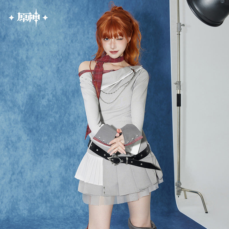 [Pre-Order/Limited] Tartaglia Theme Impression Series Irregular Pleated Skirt | Genshin Impact (Aug 2026)