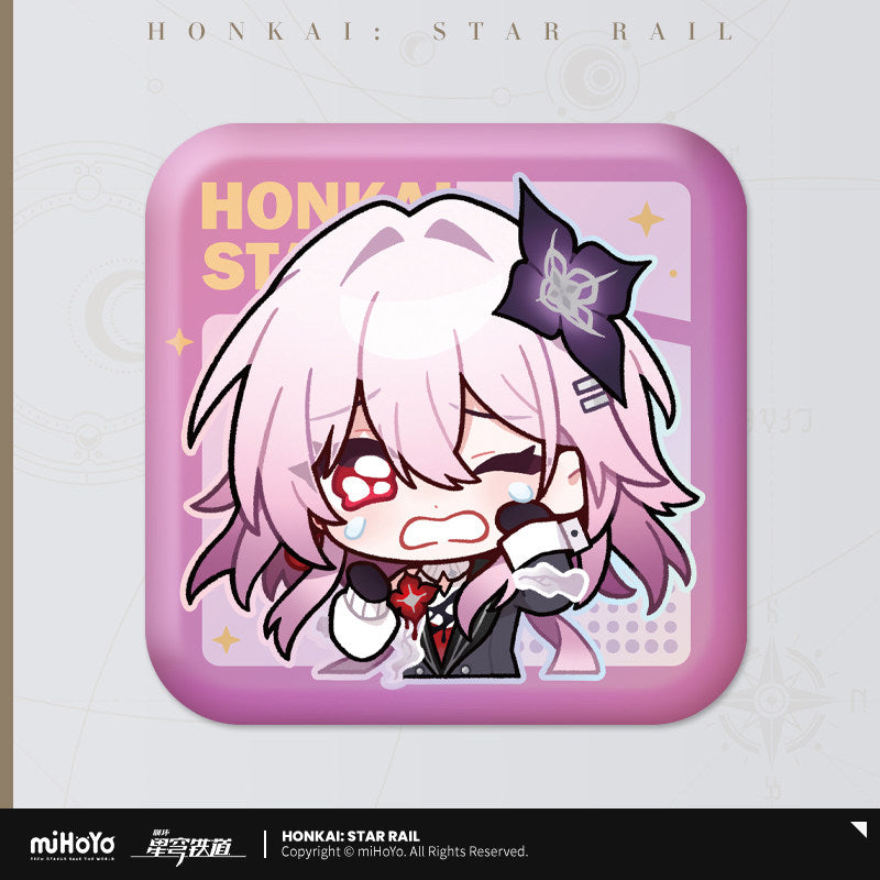 [Official Merchandise] Pom-Pom Gallery Series Square Badge | Honkai: Star Rail