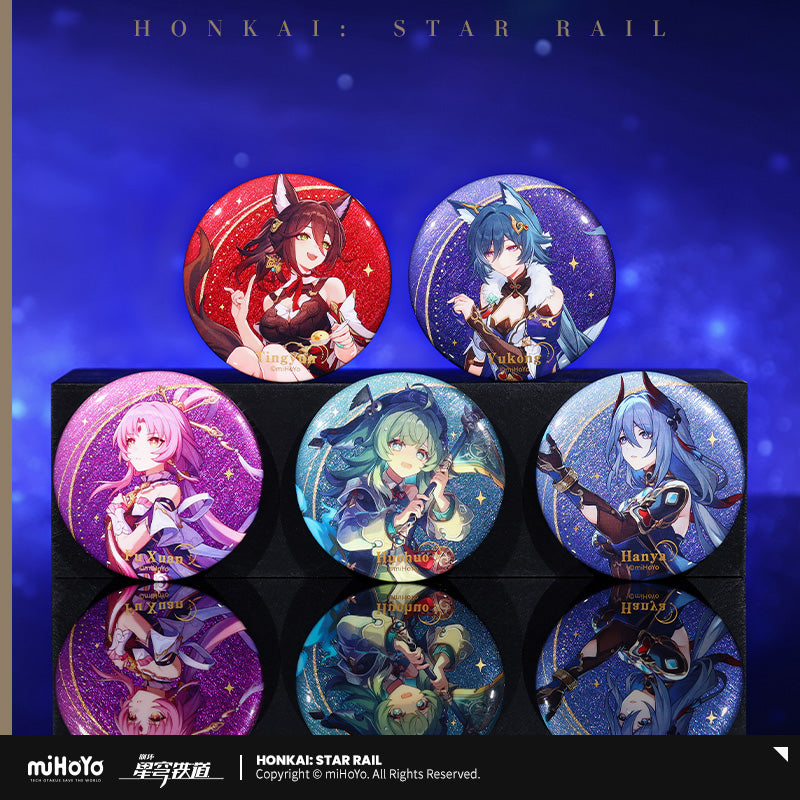 [Official Merchandise] Interstellar Journey Series: Tinplate Badges | Honkai: Star Rail