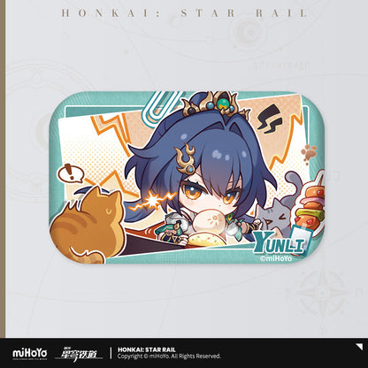 [Official Merchandise] Pom-Pom Photo Album Series Tinplate Badge | Honkai: Star Rail