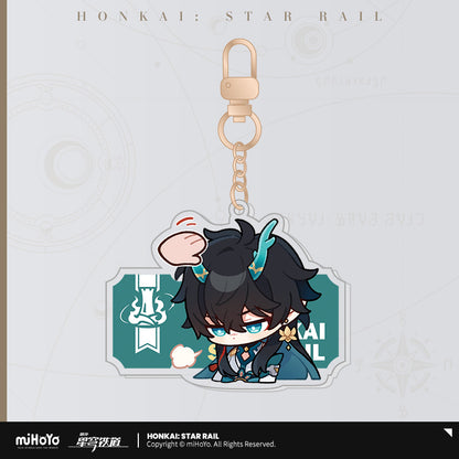 [Official Merchandise] Pom-Pom Exhibition Hall Series: Acrylic Charms | Honkai: Star Rail