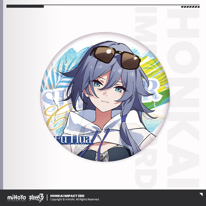 [Pre-Order] Summer Cruise Series Vol.6 Tinplate Badge | Honkai Impact 3rd (Within 200 Days)