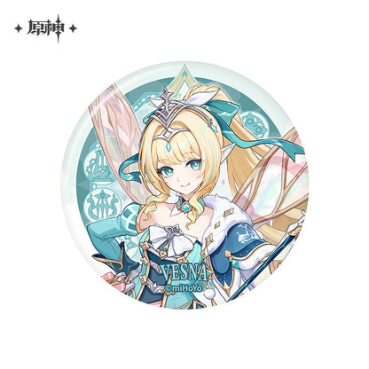 [Pre-Order] Genshin Impact Theme Series Character Badge - Snezhnaya | Genshin Impact