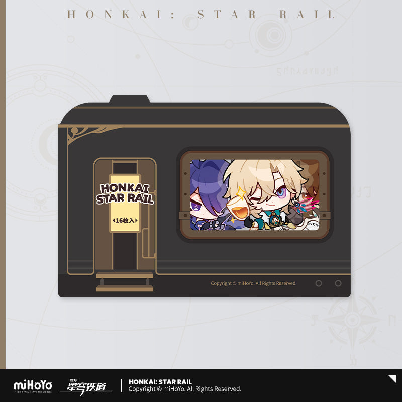 [Official Merchandise] Pom-Pom Exhibition Hall Series: Chibi Sticker Pack | Honkai: Star Rail