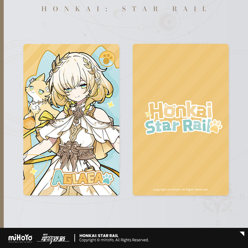 [Official Merchandise] Little Cat Series Holographic Collectible Ticket | Honkai: Star Rail