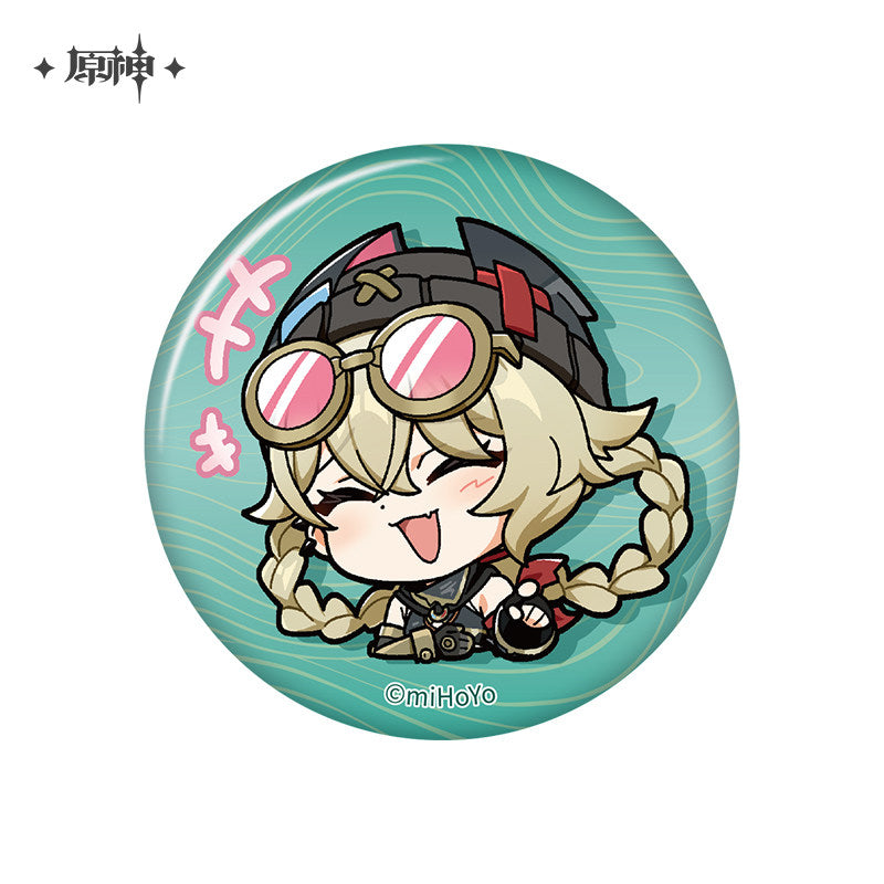 [Official Merchandise] Chibi Emoji Series Badge - Nod-Krai | Genshin Impact