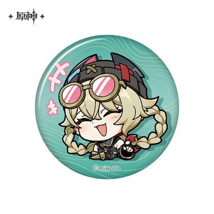 [Official Merchandise] Chibi Emoji Series Badge - Nod-Krai | Genshin Impact